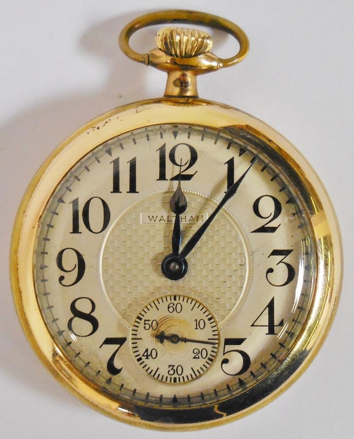 WALTHAM MODEL 845 POCKET WATCH (1 of 3)