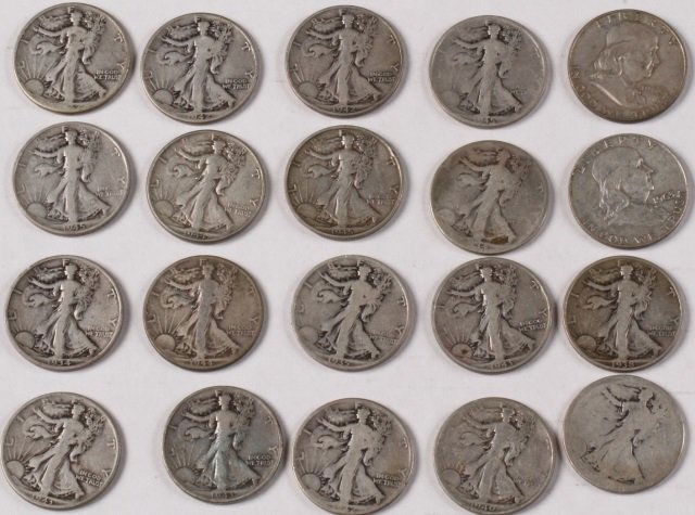 *20 SILVER HALF DOLLARS (1 of 2)