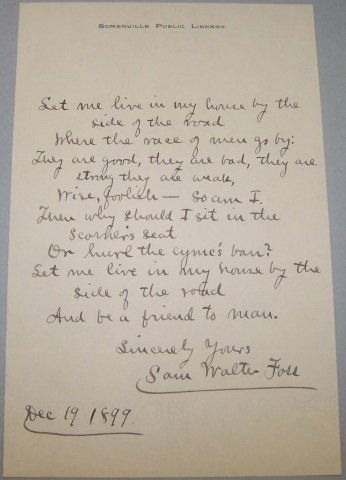 *FOSS, SAM WALTER (1 of 3)