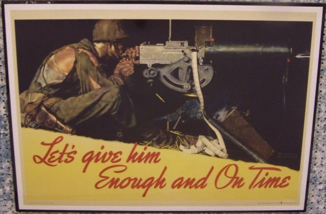 *VINTAGE WWII POSTER (1 of 5)
