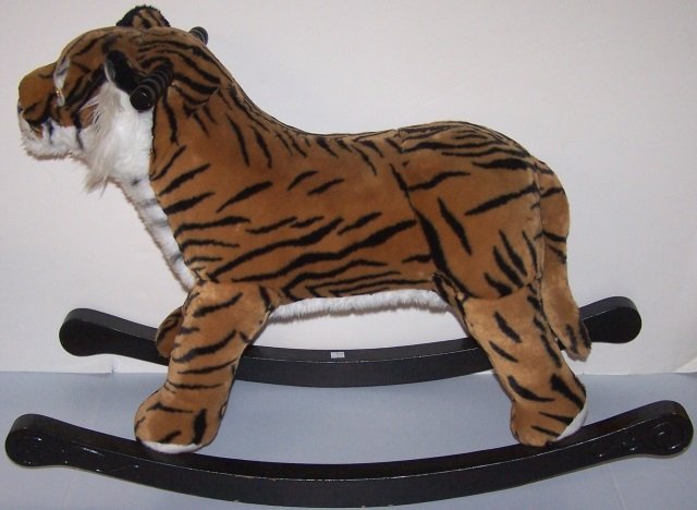 *LARGE TIGER CHILD'S ROCKER (1 of 4)