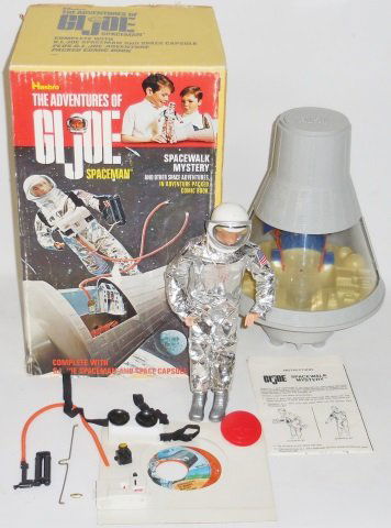 *G.I. JOE SPACE MAN AND SPACE CAPSULE SET (1 of 9)