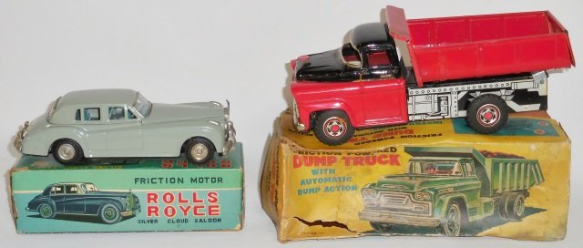 *2 JAPANESE TIN FRICTION VEHICLES (1 of 7)