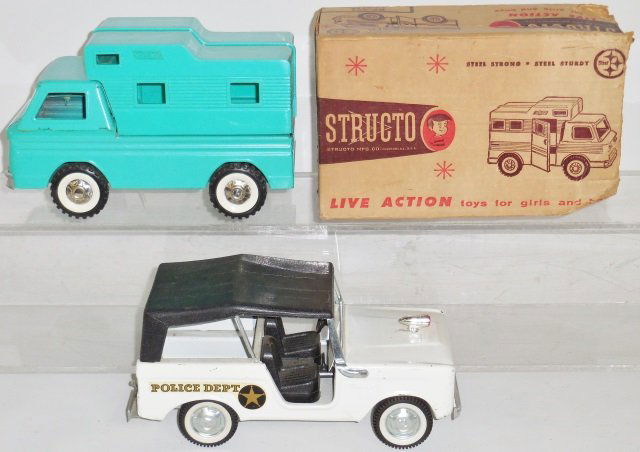 *2 PRESSED STEEL TRUCKS (1 of 4)