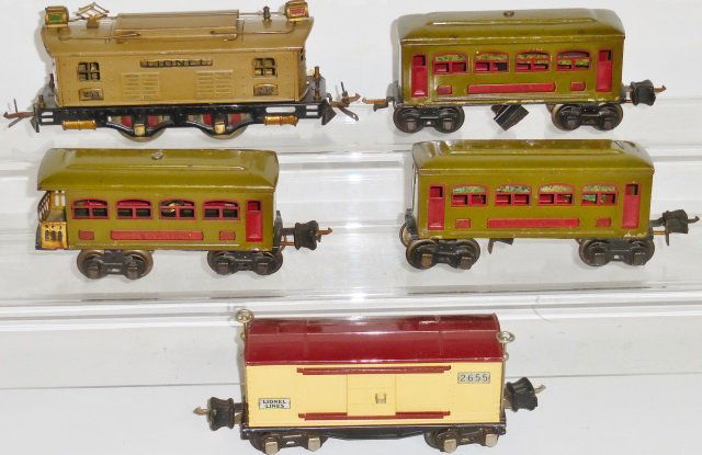 *LIONEL PRE-WAR O GAUGE TRAIN SET (1 of 4)