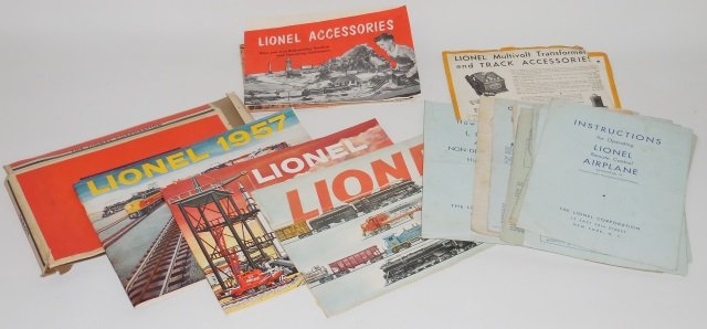 *GROUP OF LIONEL TRAINS EPHEMERA (1 of 1)