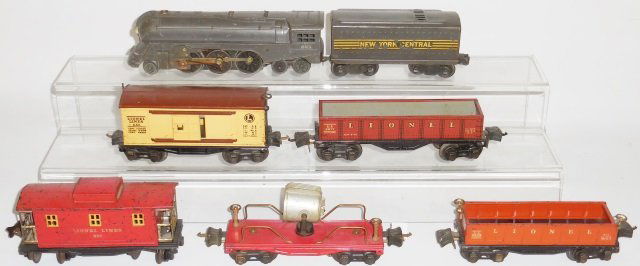 *GROUP OF LIONEL O GAUGE TRAINS (1 of 2)