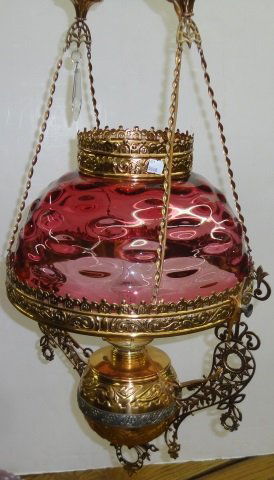 *VICTORIAN HANGING LIGHT FIXTURE: *VICTORIAN HANGING LIGHT FIXTURE