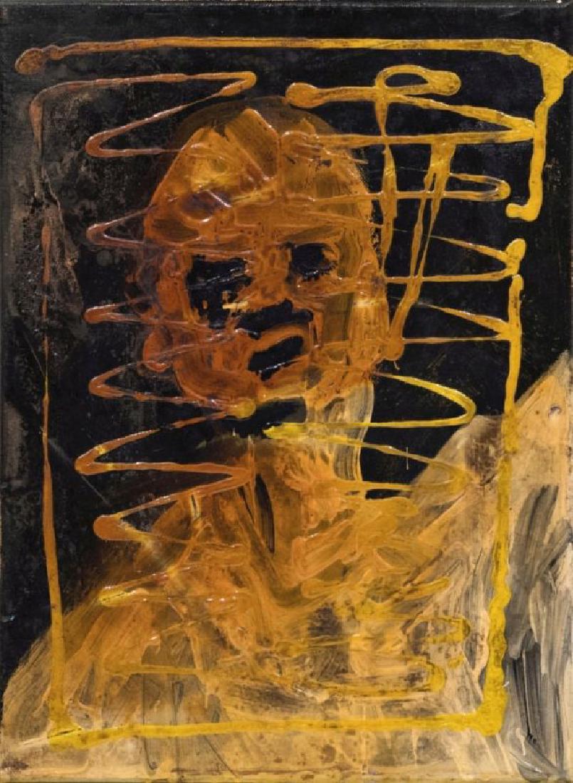 CHRISTIAN EISENBERGER (1978 SEMRIACH) KOPF, 2009 Akryl (1 of 1)