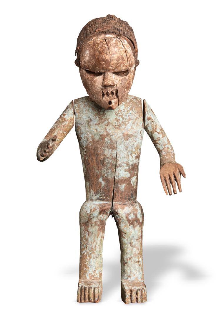 Salampasu Dancer Democratic Republic of the Congo H:: Salampasu Dancer Democratic Republic of the Congo H: 33.5 cm (approx. 1' 1'') Estimated age: mid-20th century Provenance: Formerly part of the Guy van Rijn Collectio; Brussels, Belgian private collect