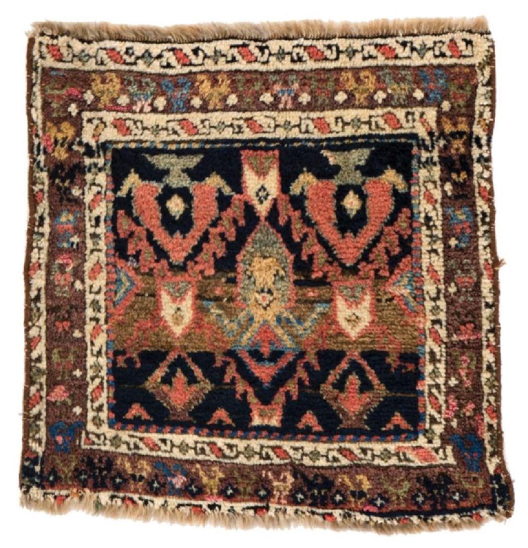 Jaff Bagface 53 x 50 cm (1ft. 9in. X 1ft. 8in.) Persia, (1 of 2)