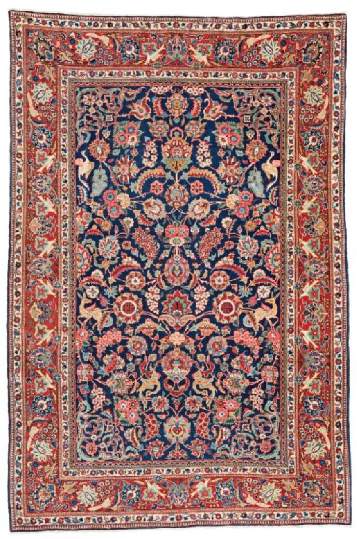 Kashan 205 x 134 cm (6ft. 9in. X 4ft. 5in.) Persia, ca. (1 of 2)