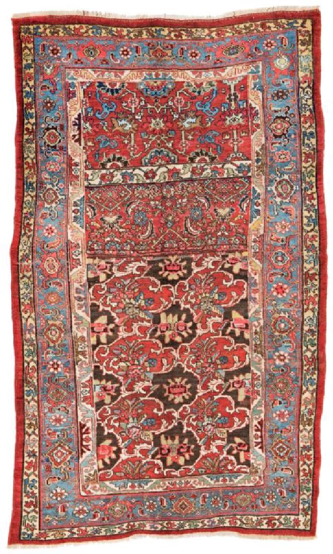 Bidjar 246 x 153 cm (8ft. 1in. x 5ft.) Persia, ca. 1900 (1 of 2)