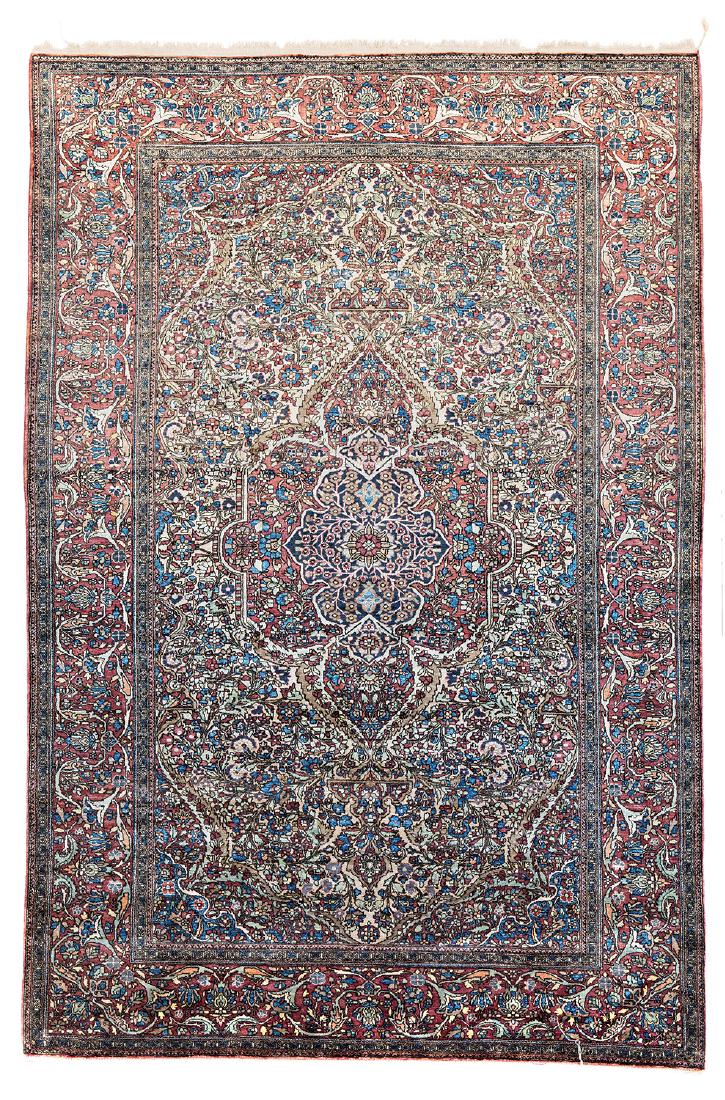 Kashan Mohtashem silk (1 of 2)