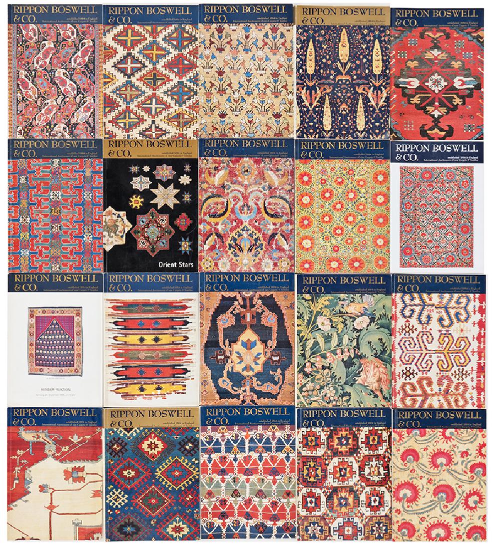 Rippon Boswell auction catalogues: Rippon Boswell auction catalogues 18 booklets No. 45 - 54 and No. 65 - 72 1996 - 2008 Condition: good Provenance: austrian private property