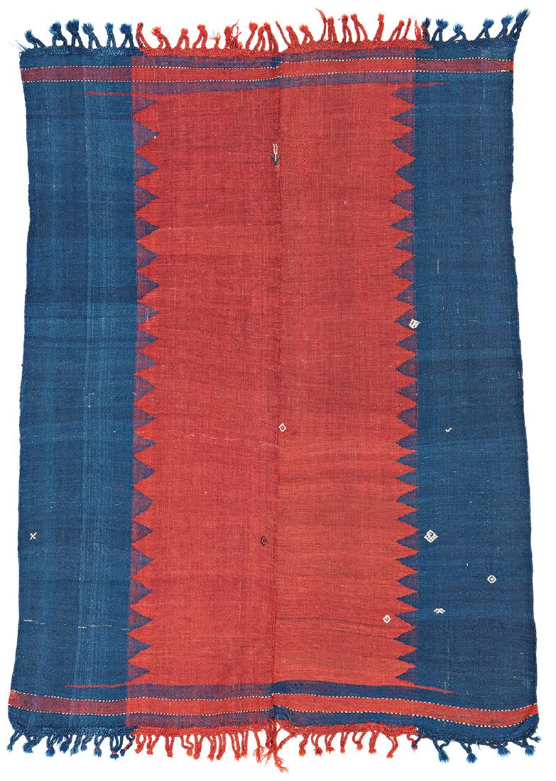 Verneh: Verneh 6 ft. 11 in. x 4 ft. 11 in. Azerbaijan, ca. 1900 Condition: good, scattered small repairs, few signs of wear Warp: wool, weft: wool Provenance: Theo Häberli private collection