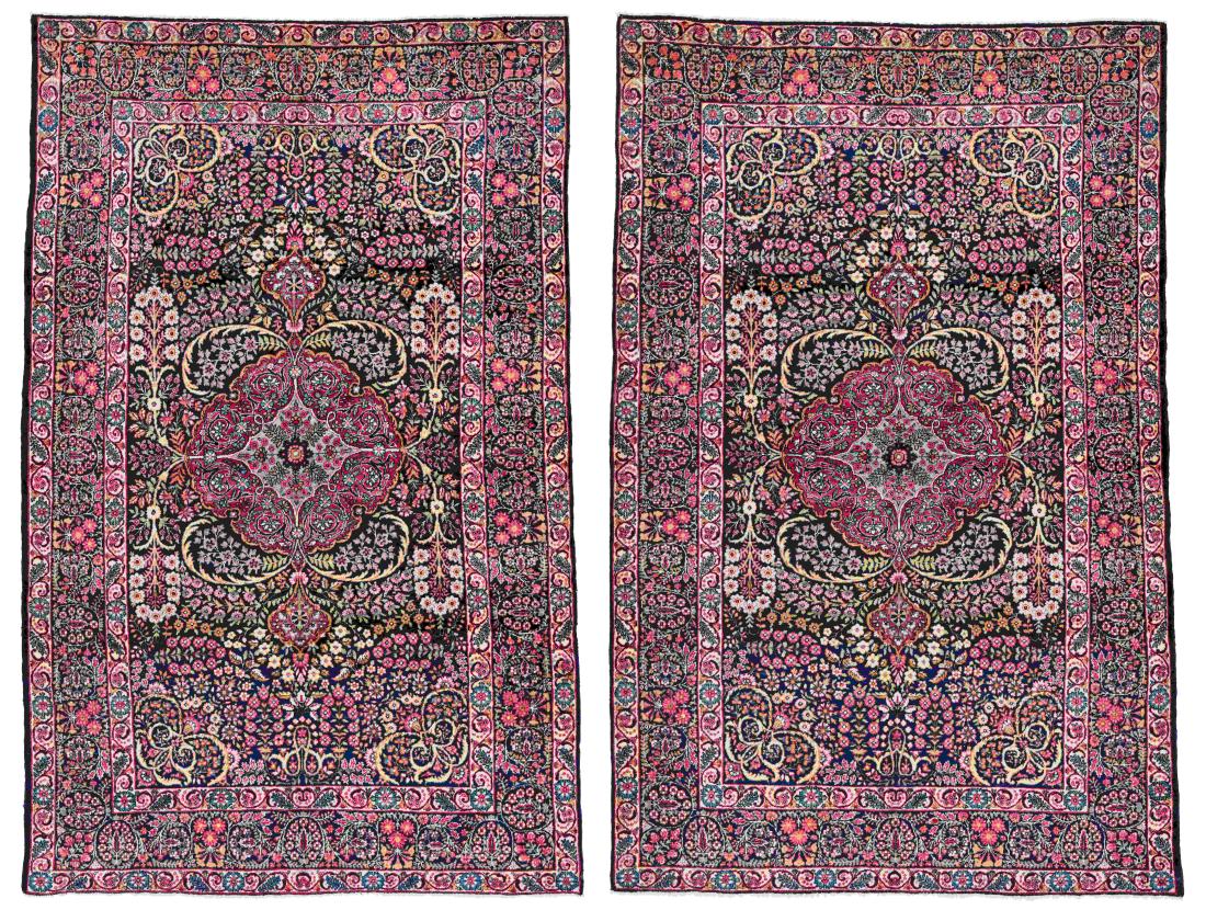 Pair of Kirman Rugs (1 of 2)