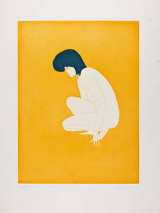 HUBERT SCHMALIX: HUBERT SCHMALIX (1952 GRAZ) SUN / MOON, 1996 Radierung auf Bütten, Plattengröße: 60 x 46 cm Blattgröße: 80 x 60 cm, ungerahmt Signatur vorne rechts unten: Schmalix 96 Bezeic