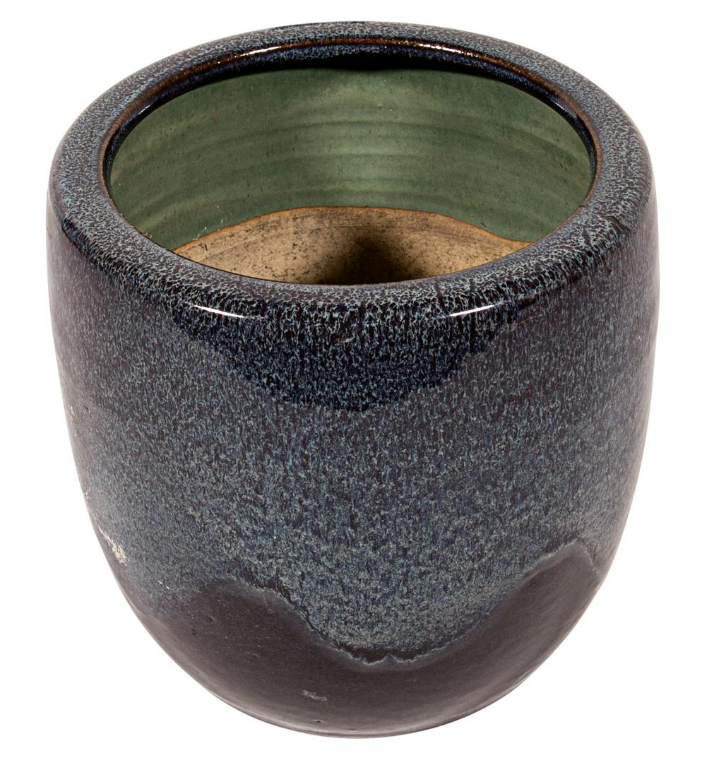 Hibachi Porcelain Pot: Hibachi Porcelain Pot 25 x 25 x 25 cm (10” x 10” x 10”) Japan, 19th century Condition: good, scattered small damages Provenance: Franz & Ingrid Sailer