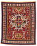 Sunburst Eagle Kazak (Chelaberd) Rug