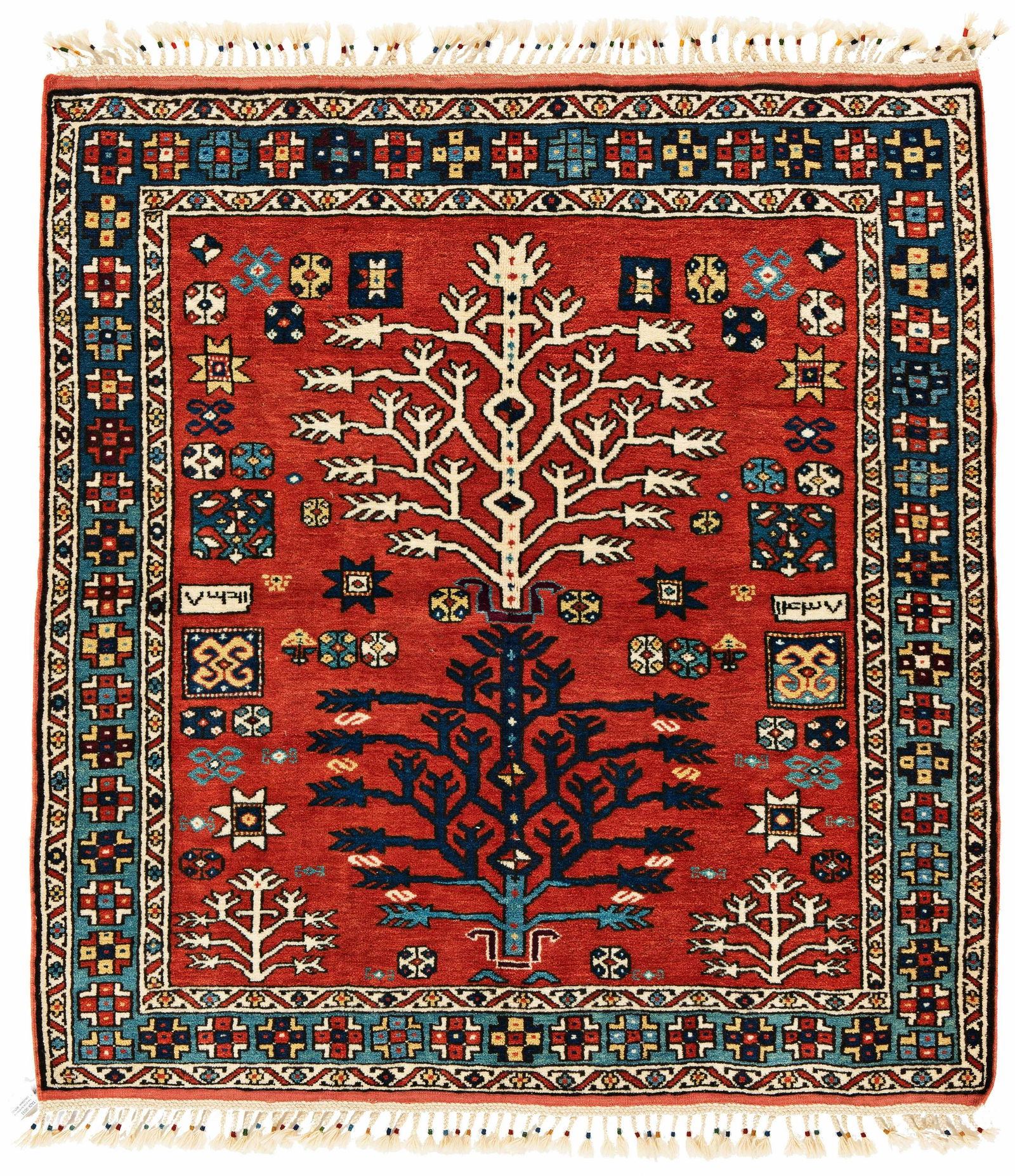 Replica of a Tree Kazak Rug (1 of 2)