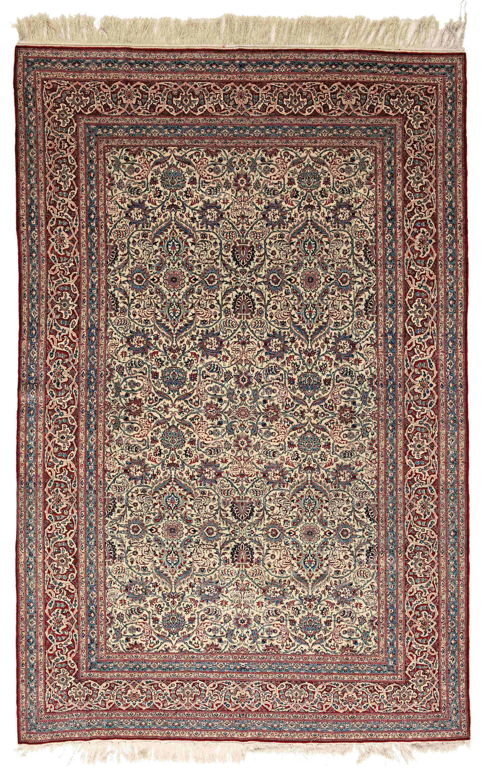 Fine Nain Tudeshk Rug (10 x 9) (1 of 2)