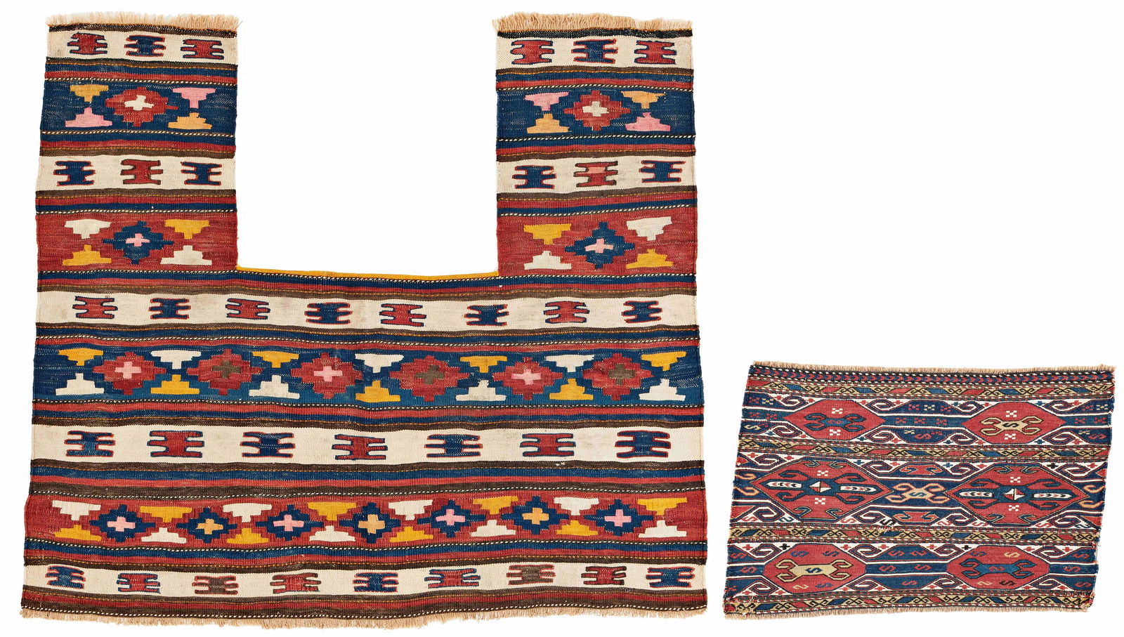 One Shahsavan Horse Cover and one Shahsavan Soumak (1 of 1)