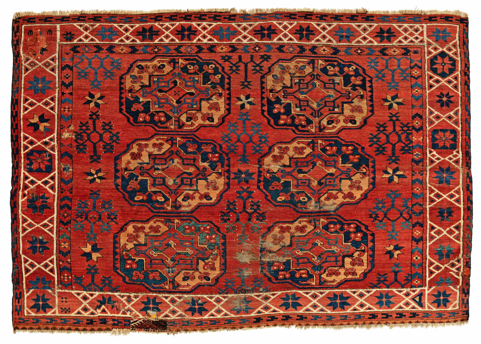 Fragment of an Ersari Main Carpet (1 of 2)