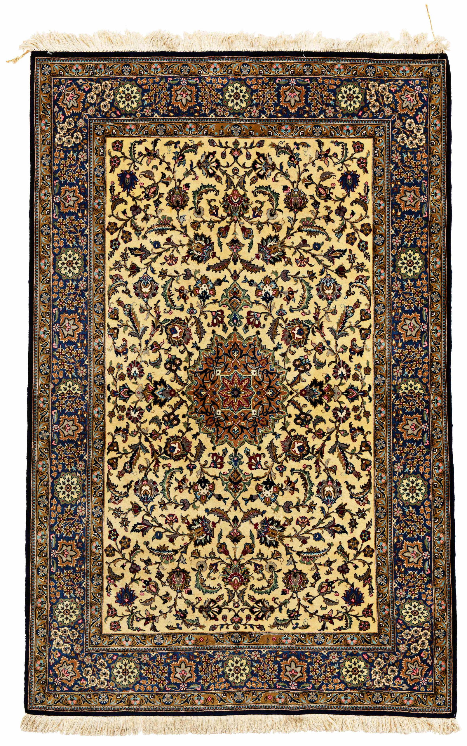 Ghom Rug with Silk (1 of 2)