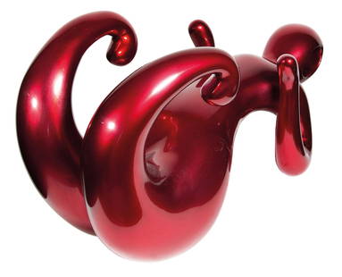 MARIO DALPRA: MARIO DALPRA (1960 FELDKIRCH) FIGUR IN ROT, 2017 Bronze lackiert, ca. 44 x 16 x 23 cm Monogrammiert Unterseite: MD 17 Provenienz: Privatbesitz Wien