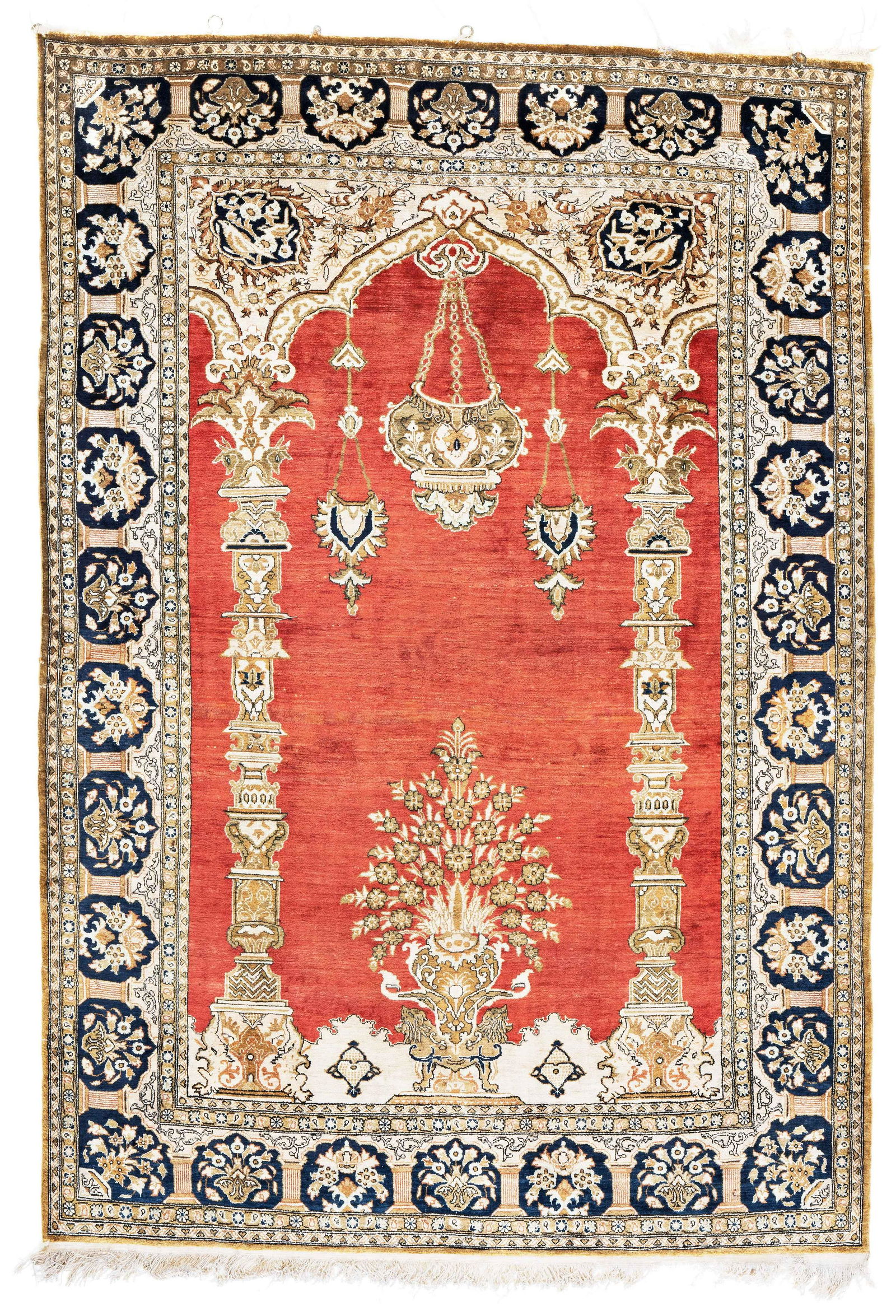Silk Ghom Rug (1 of 2)