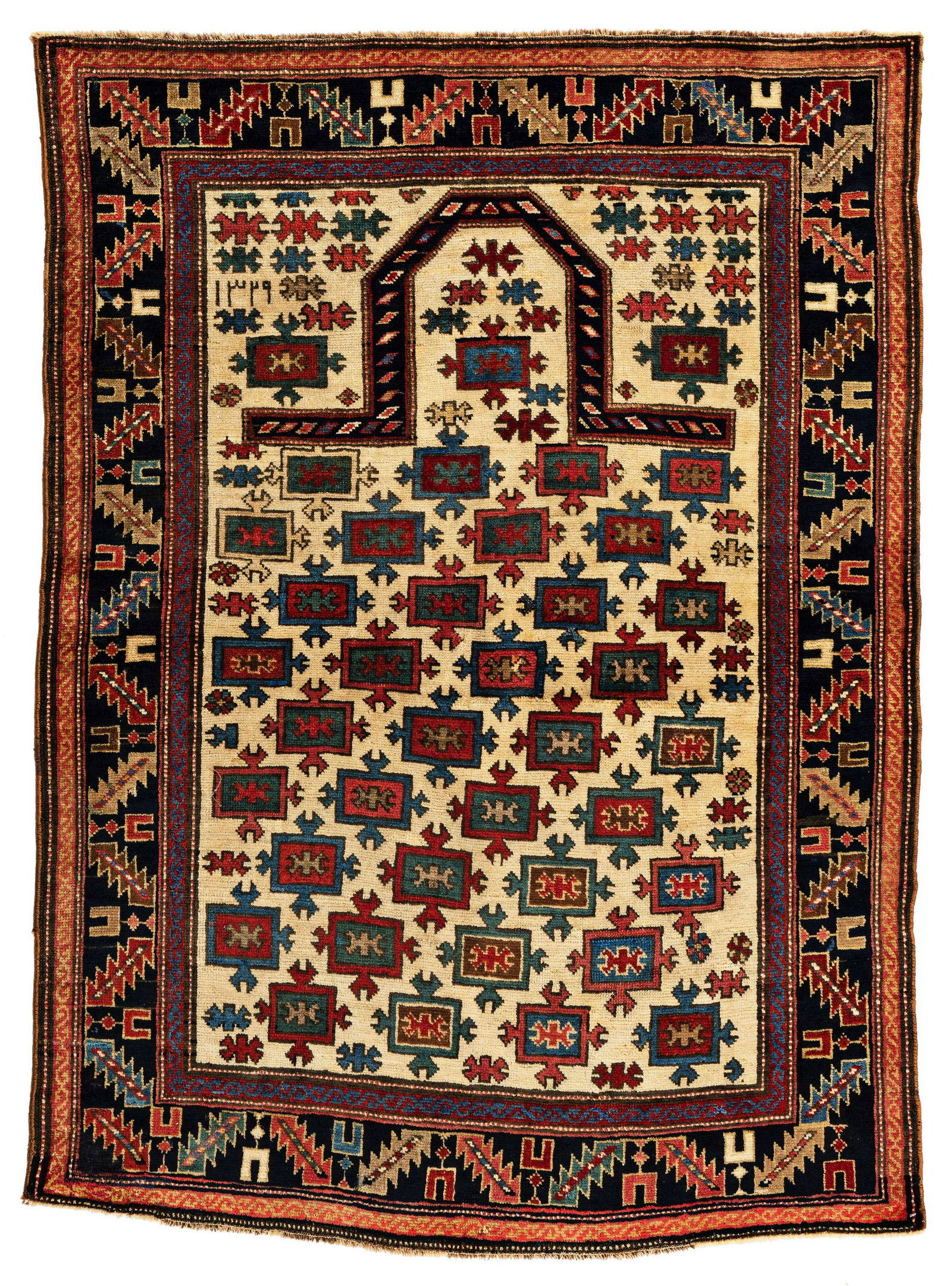Shirvan Prayer Rug (1 of 6)
