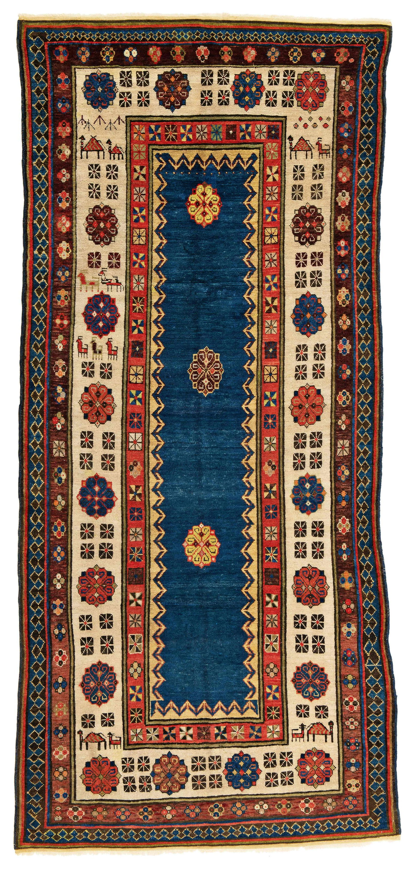 Talish Rug with Animal-Depictions (1 of 6)