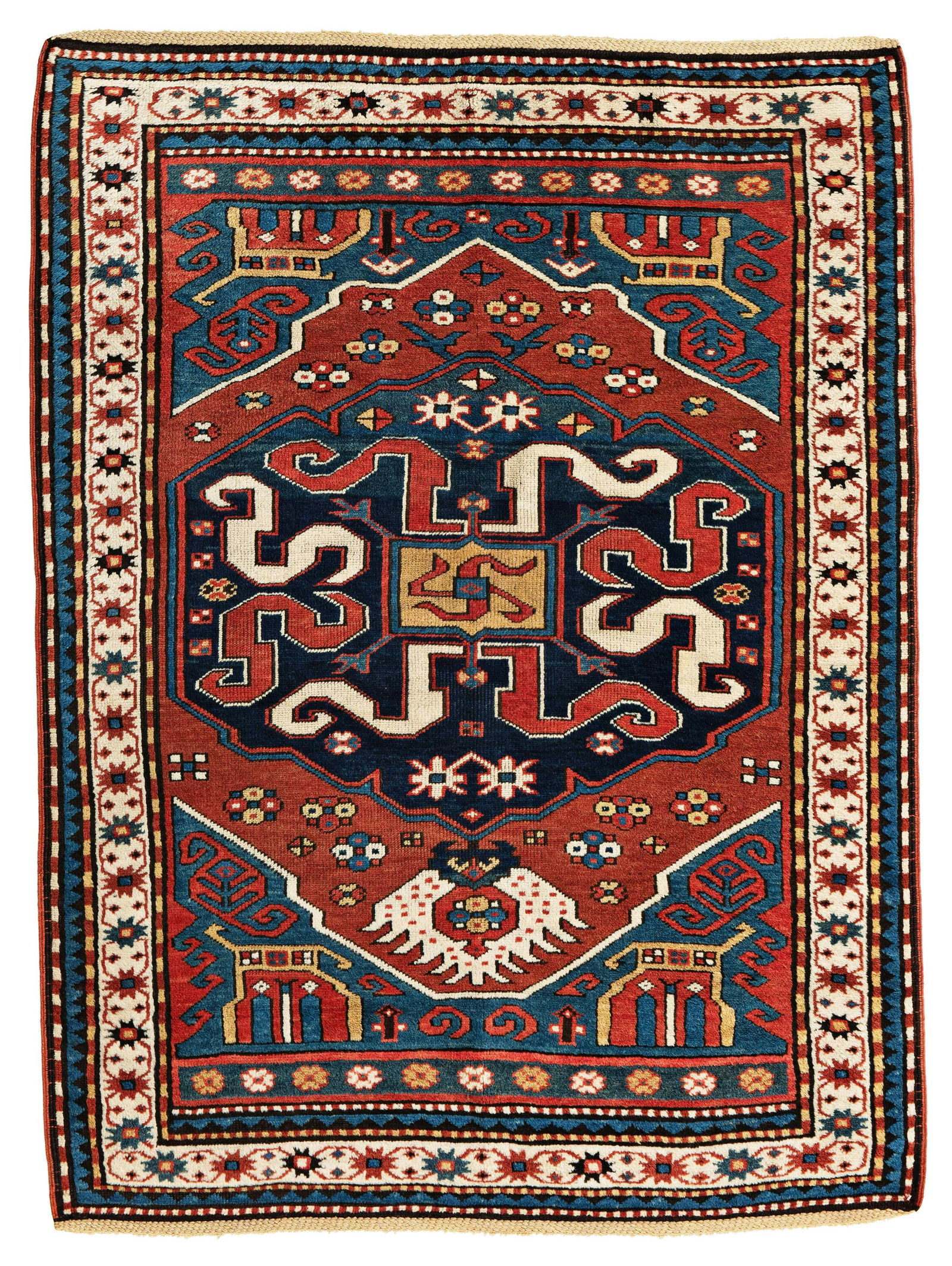 Small Cloud Band Kazak Rug (Chondoresk) (1 of 6)