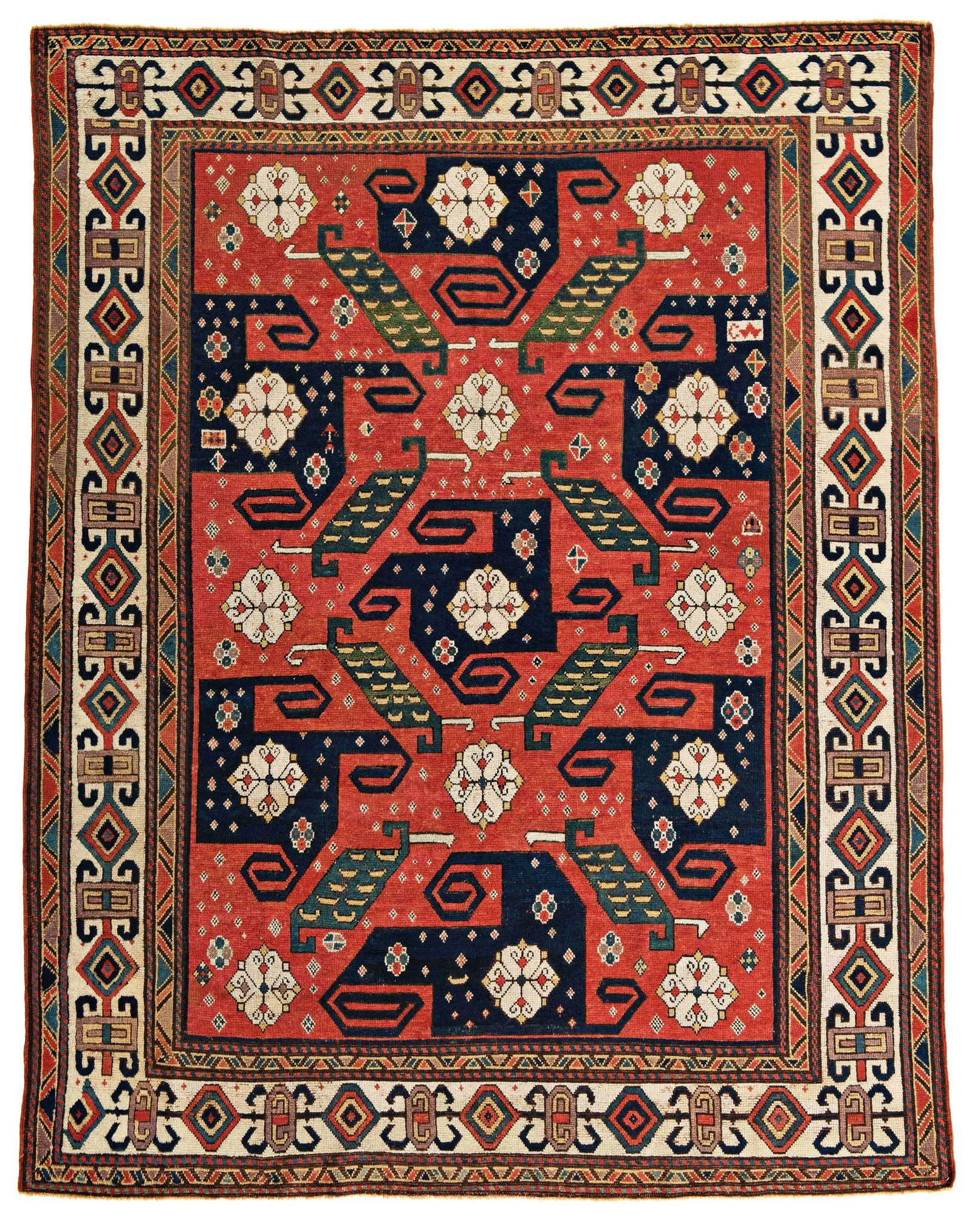 Pinwheel Kazak Rug (1 of 6)