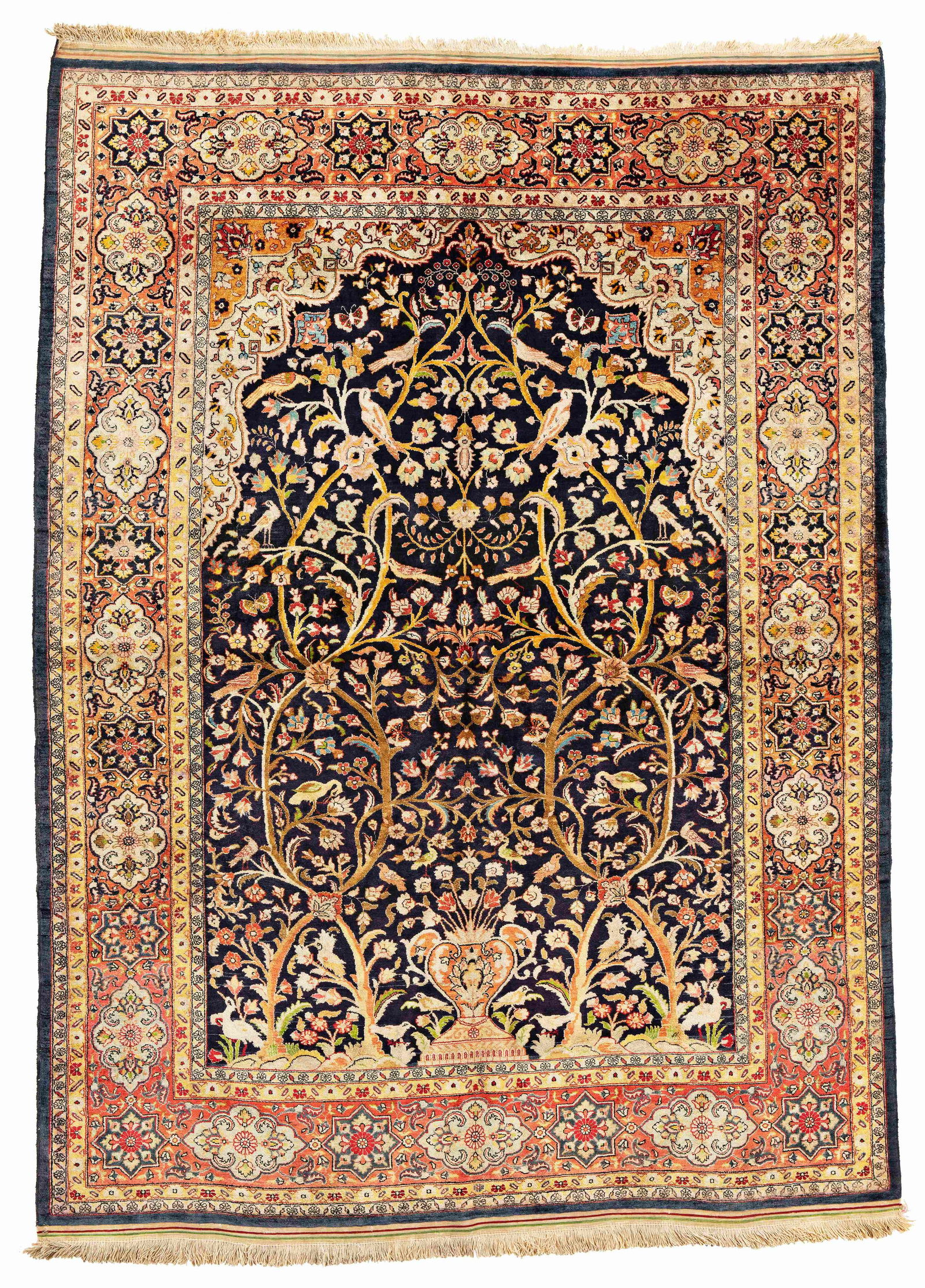 Silk Tabriz Rug (1 of 6)