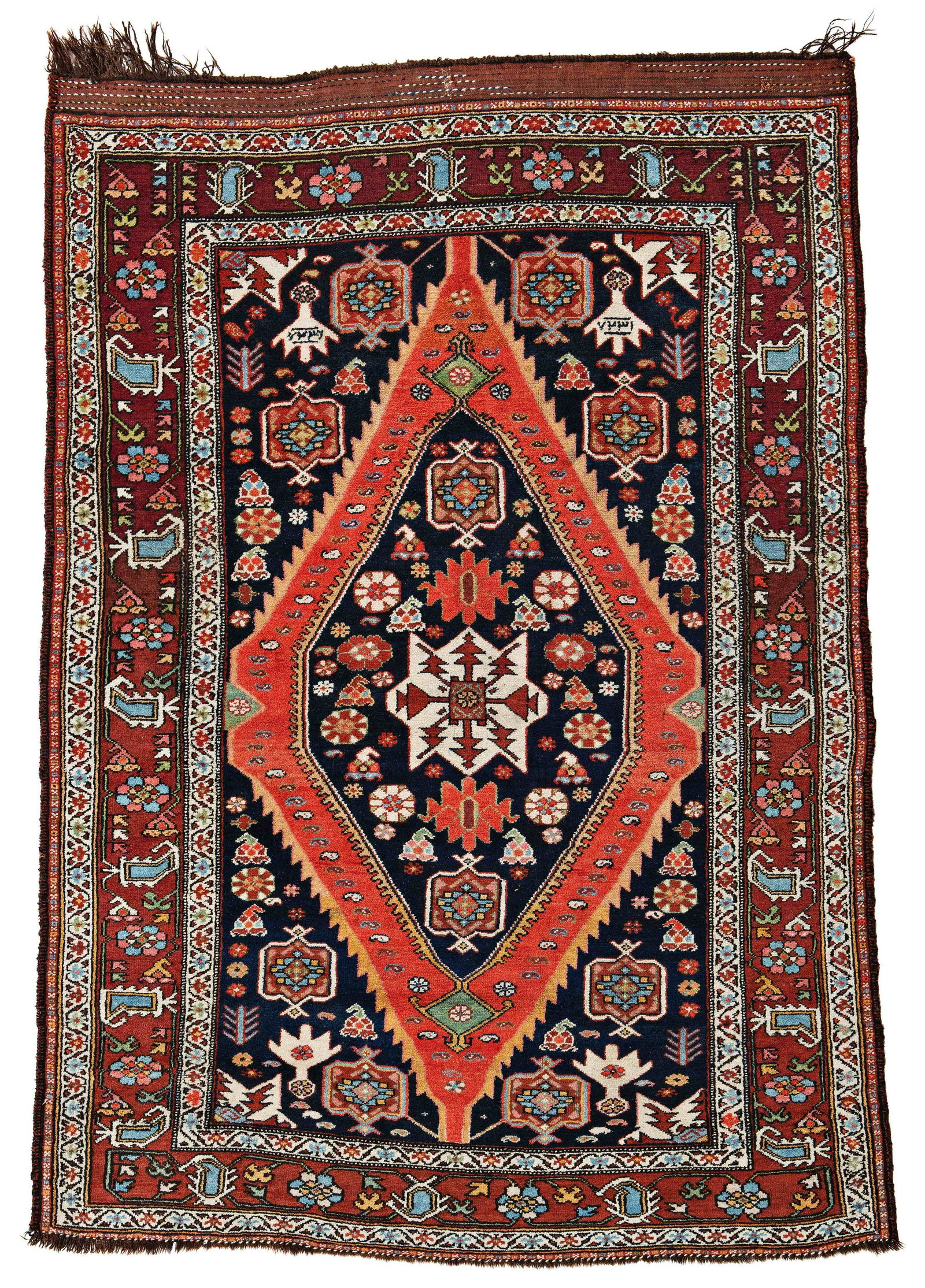 Varamin Rug with Inscriptions (1 of 6)