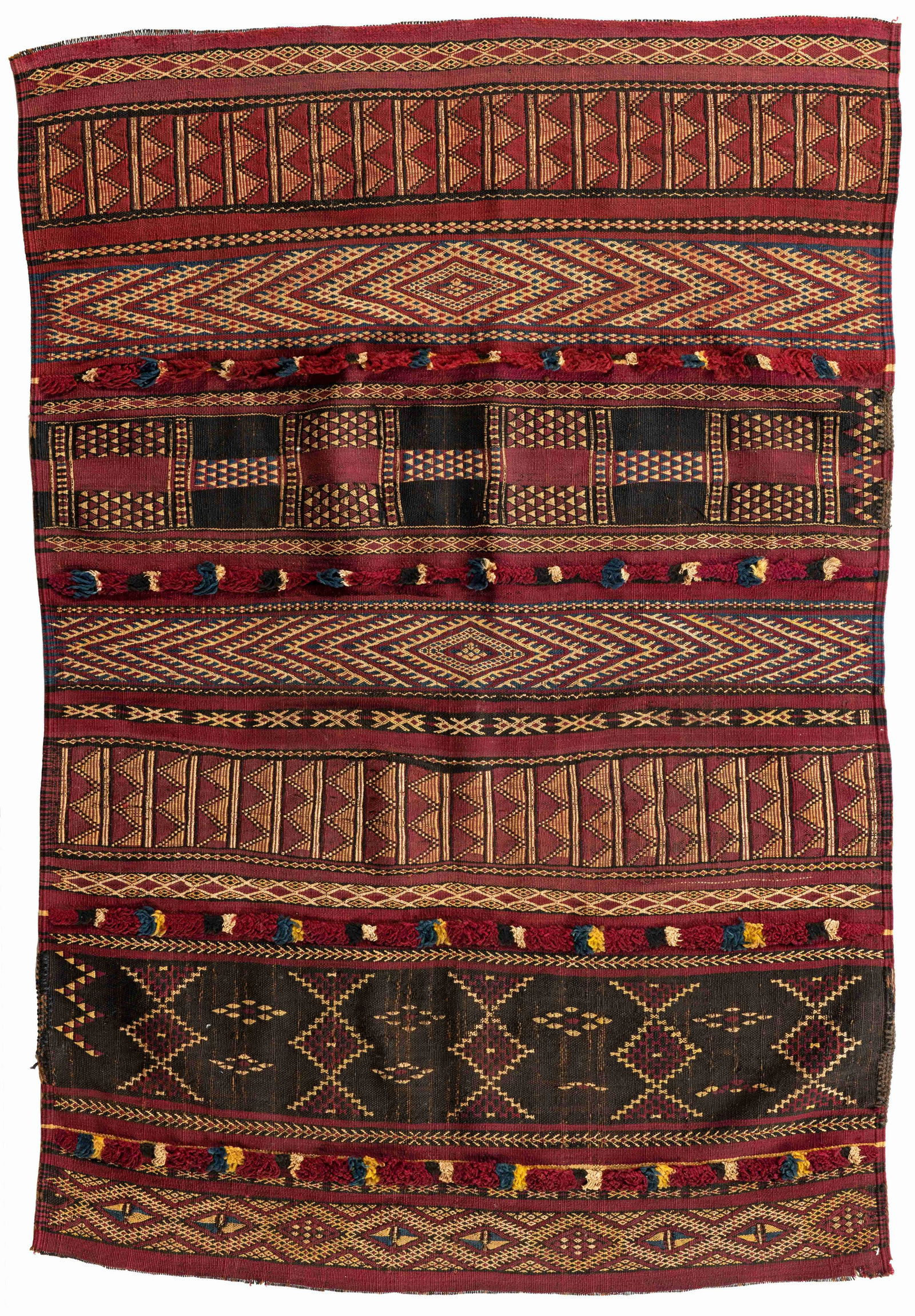 Moroccan Zemmour Flat Weave Fragment (1 of 6)