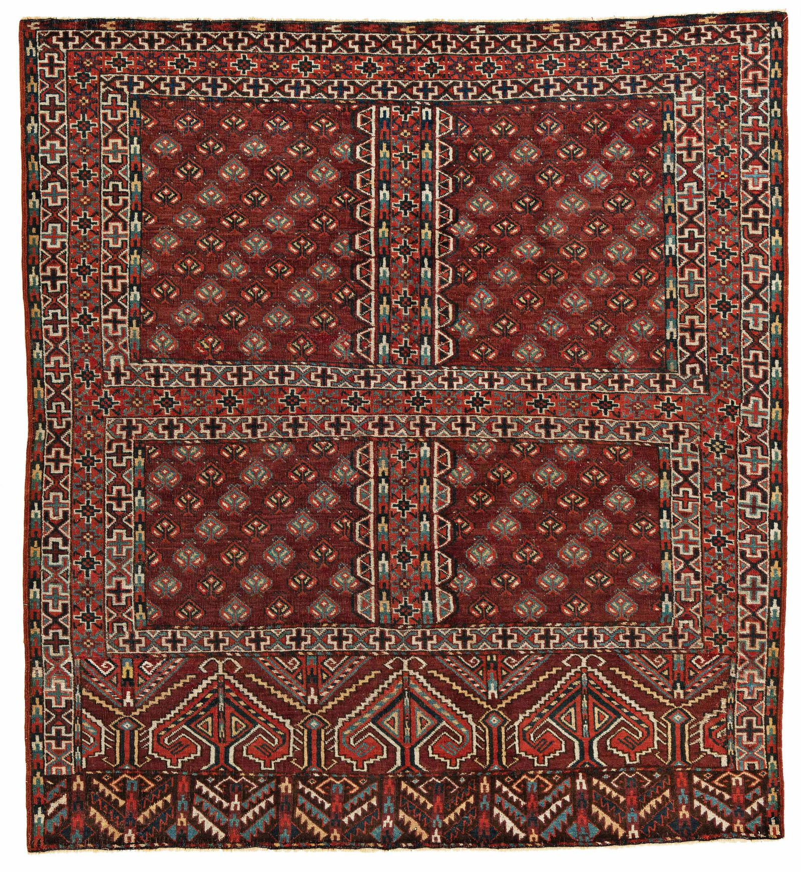 Turkmen Ensi Rug, Yomut ? (1 of 6)