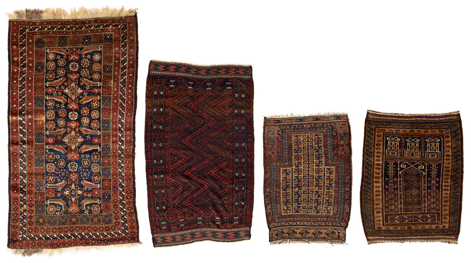 Four Baluch Rugs (1 of 6)