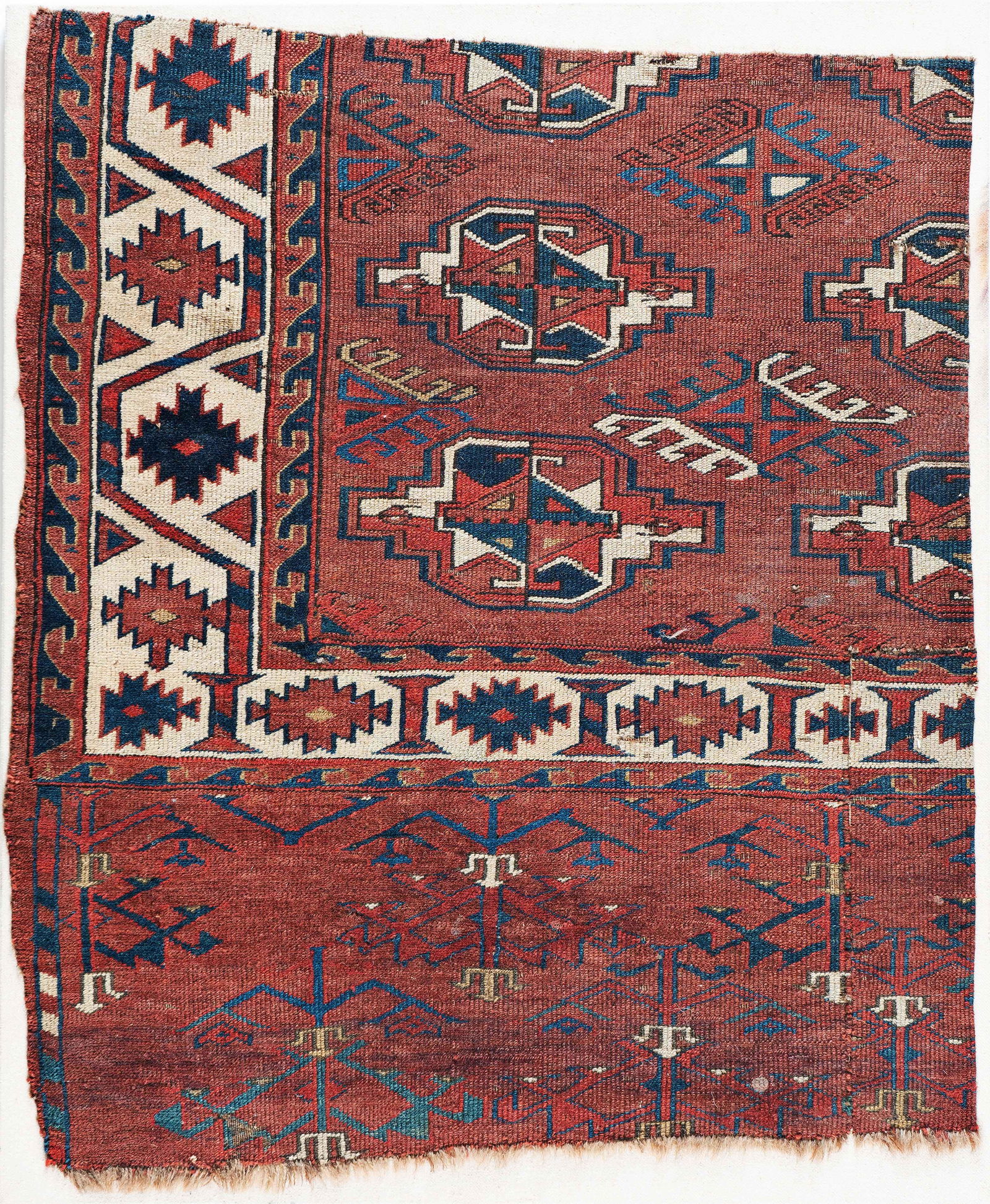 Yomut Main Carpet Fragment (1 of 6)