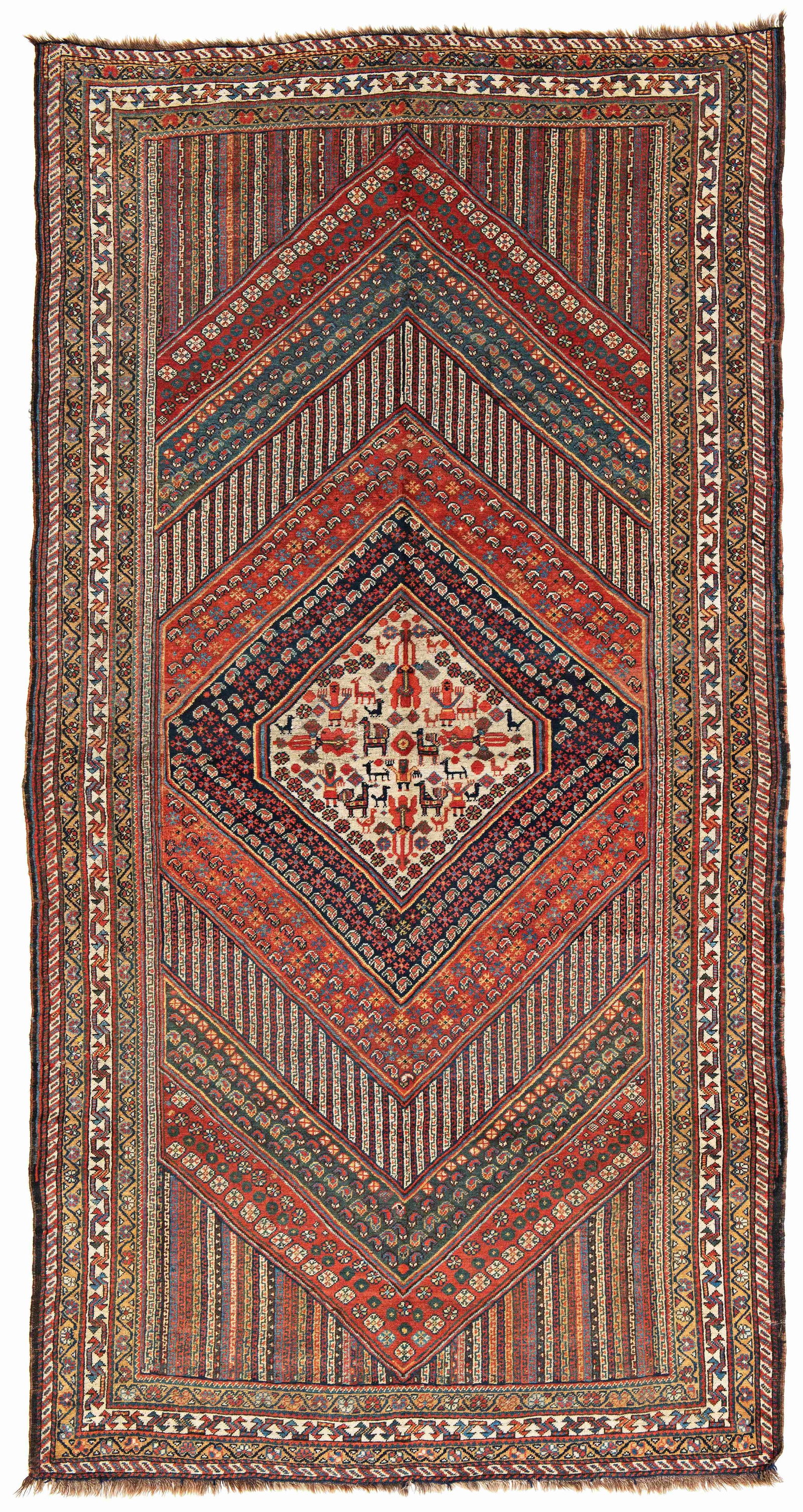 Unusual Khamseh Rug (1 of 6)