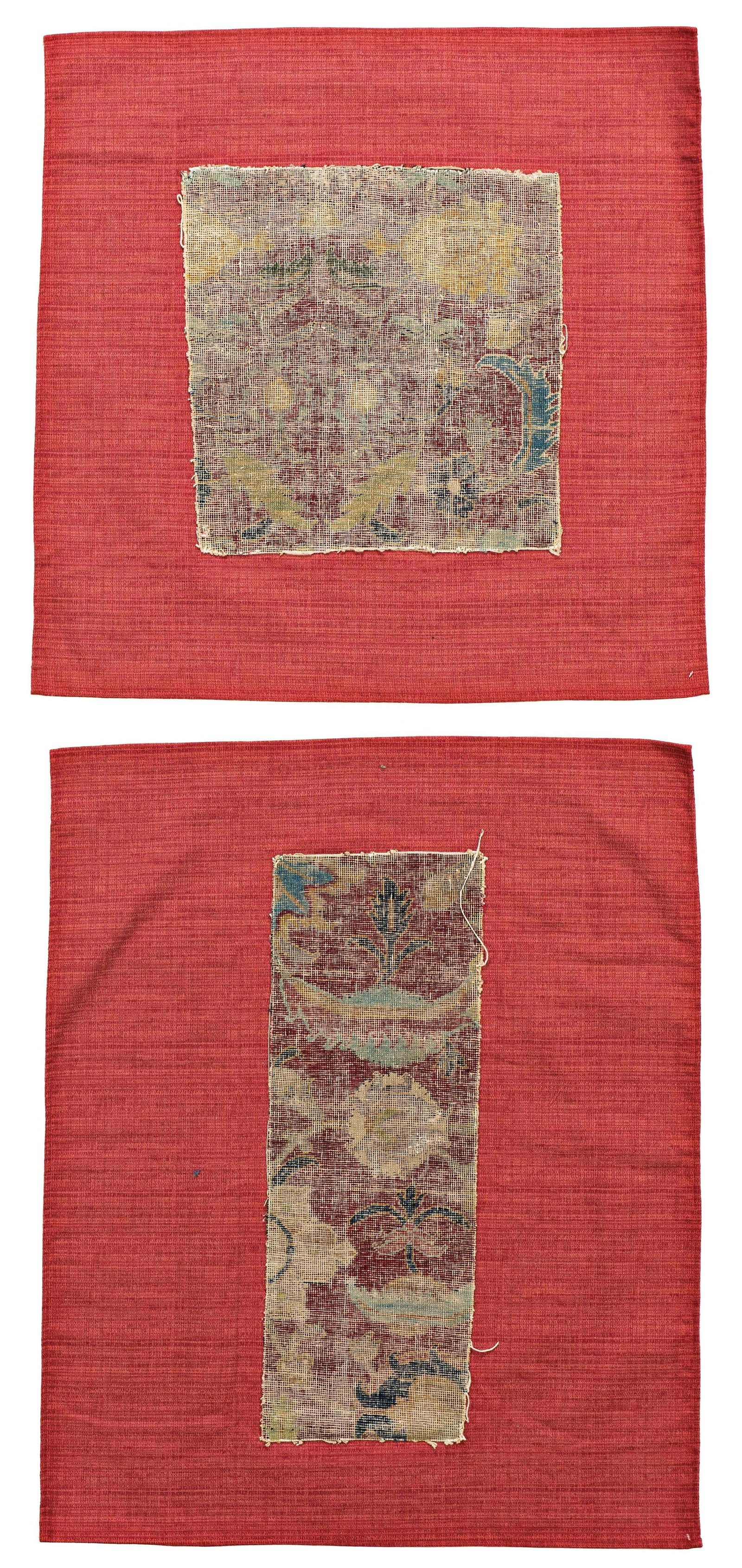 Two Isfahan (?) Rug fragments (1 of 5)