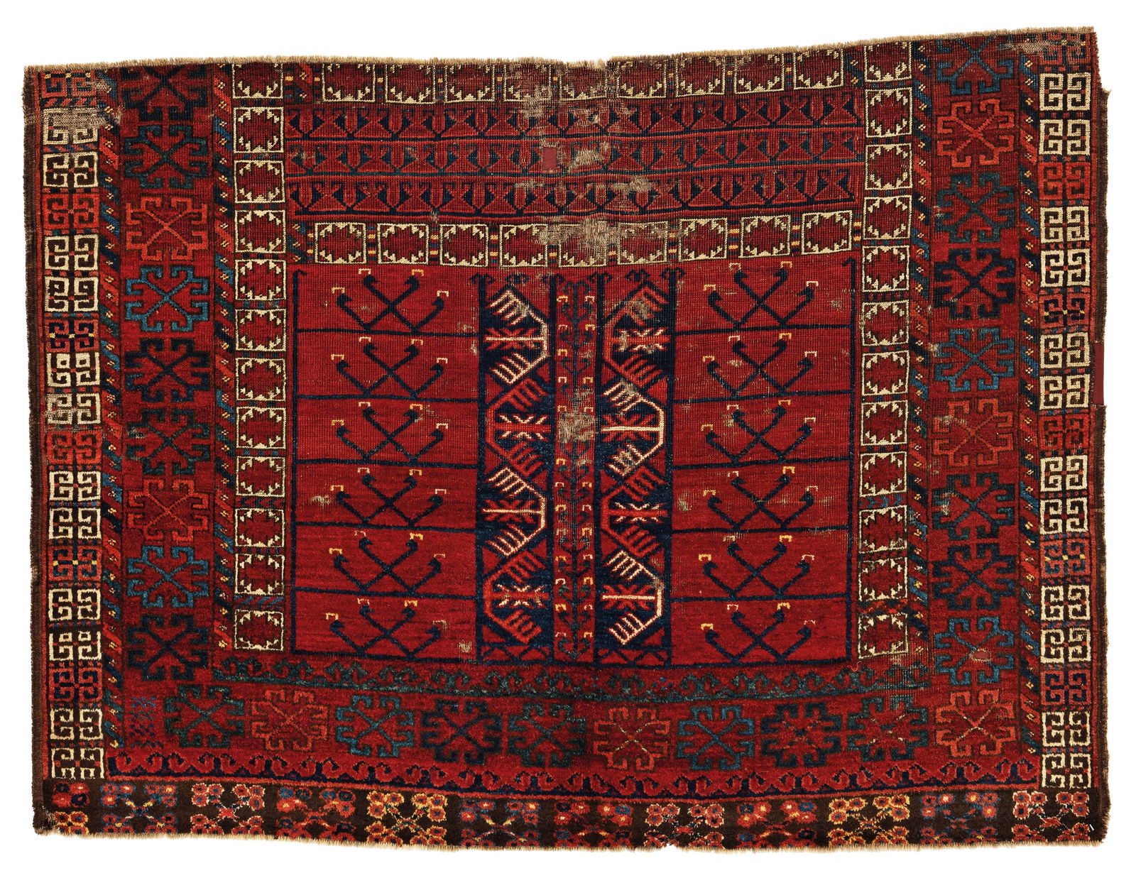 Ersari Ensi Rug Fragment (1 of 5)