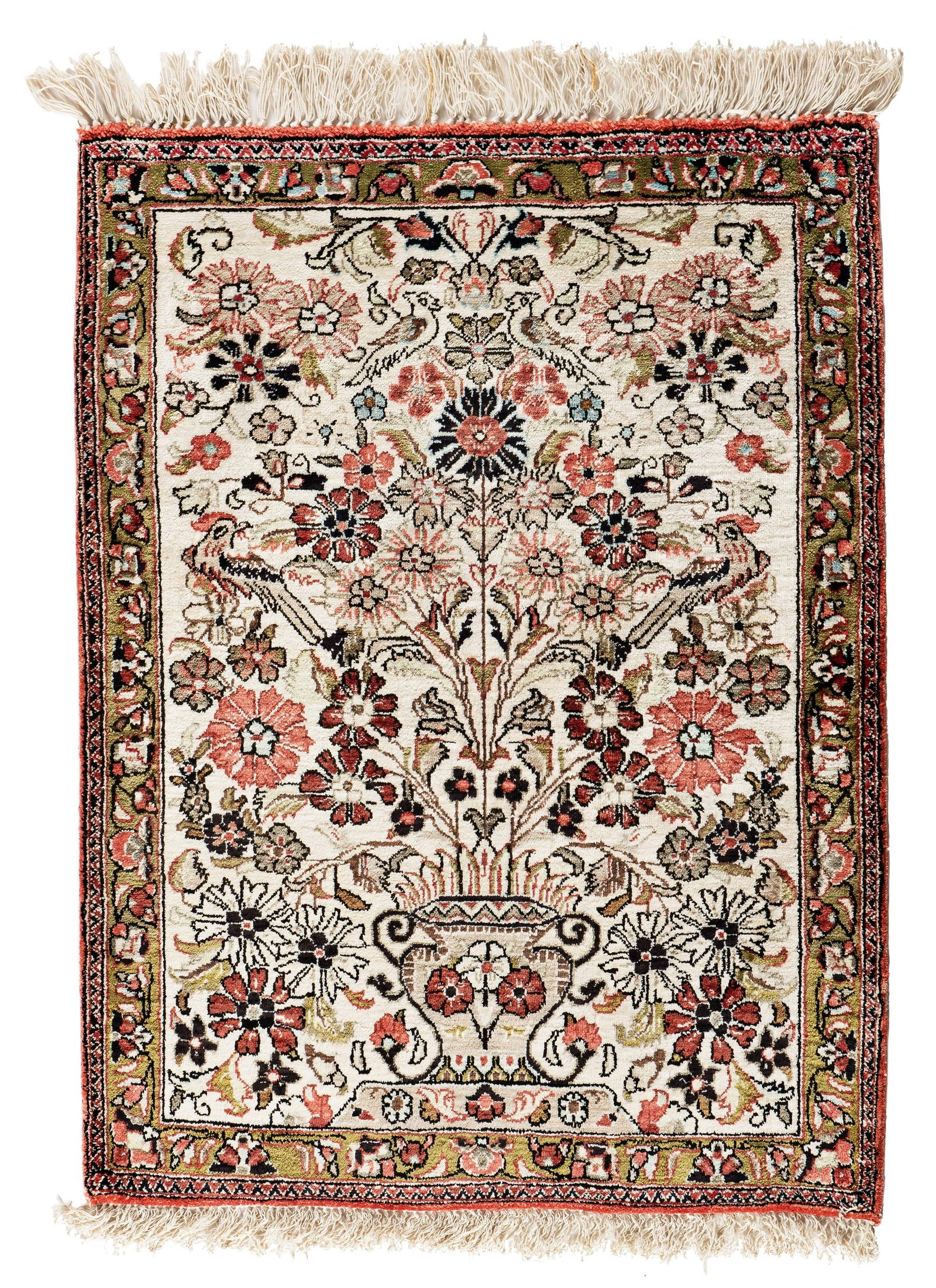 Small Silk Ghom Rug (1 of 6)