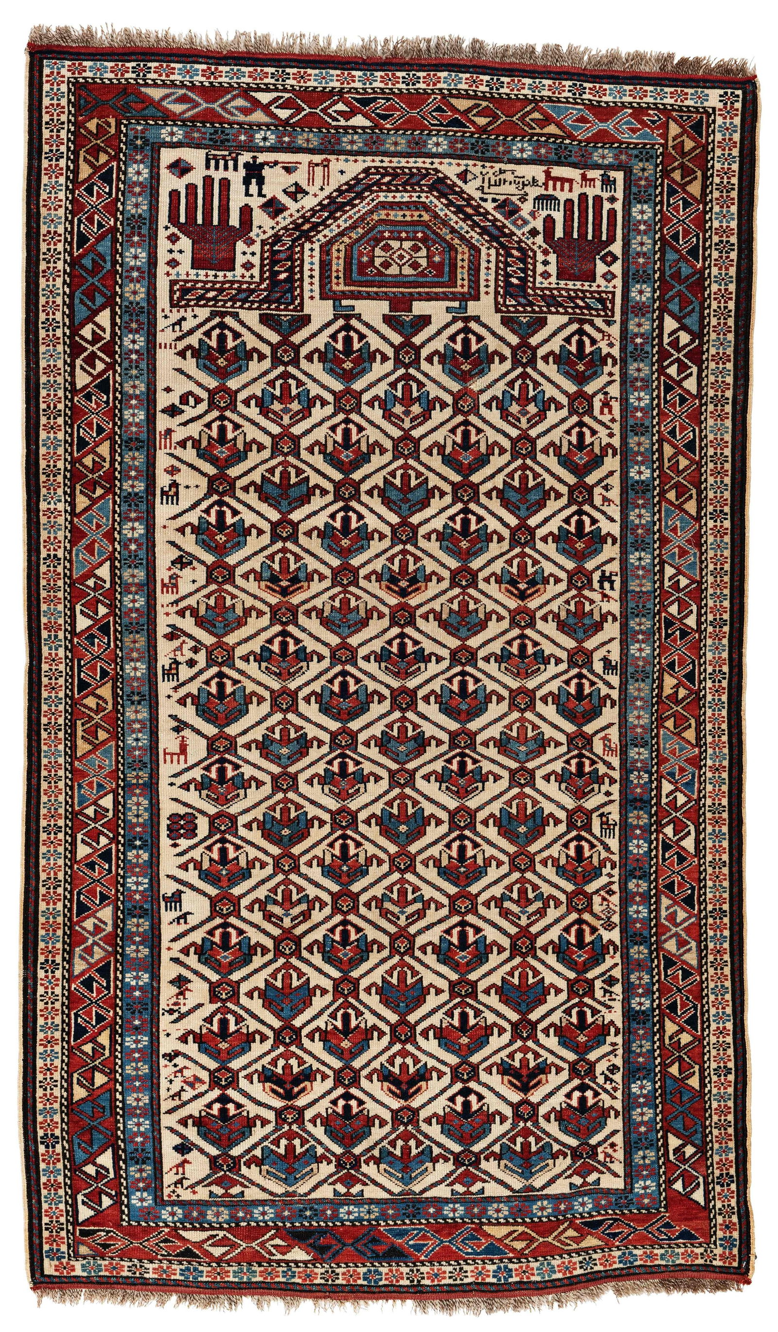 Daghestan Prayer Rug (1 of 6)