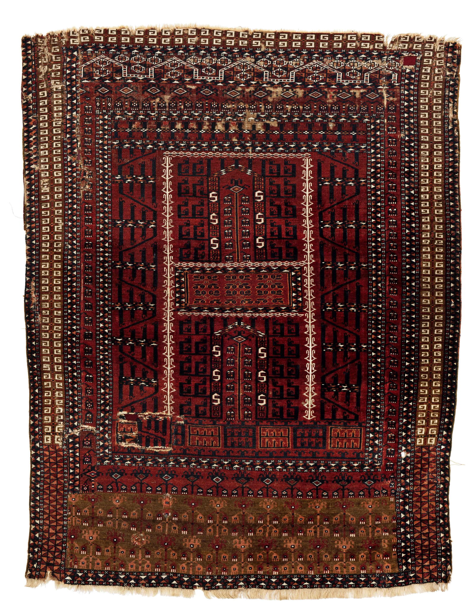 Saryk Ensi Rug Fragment (1 of 6)