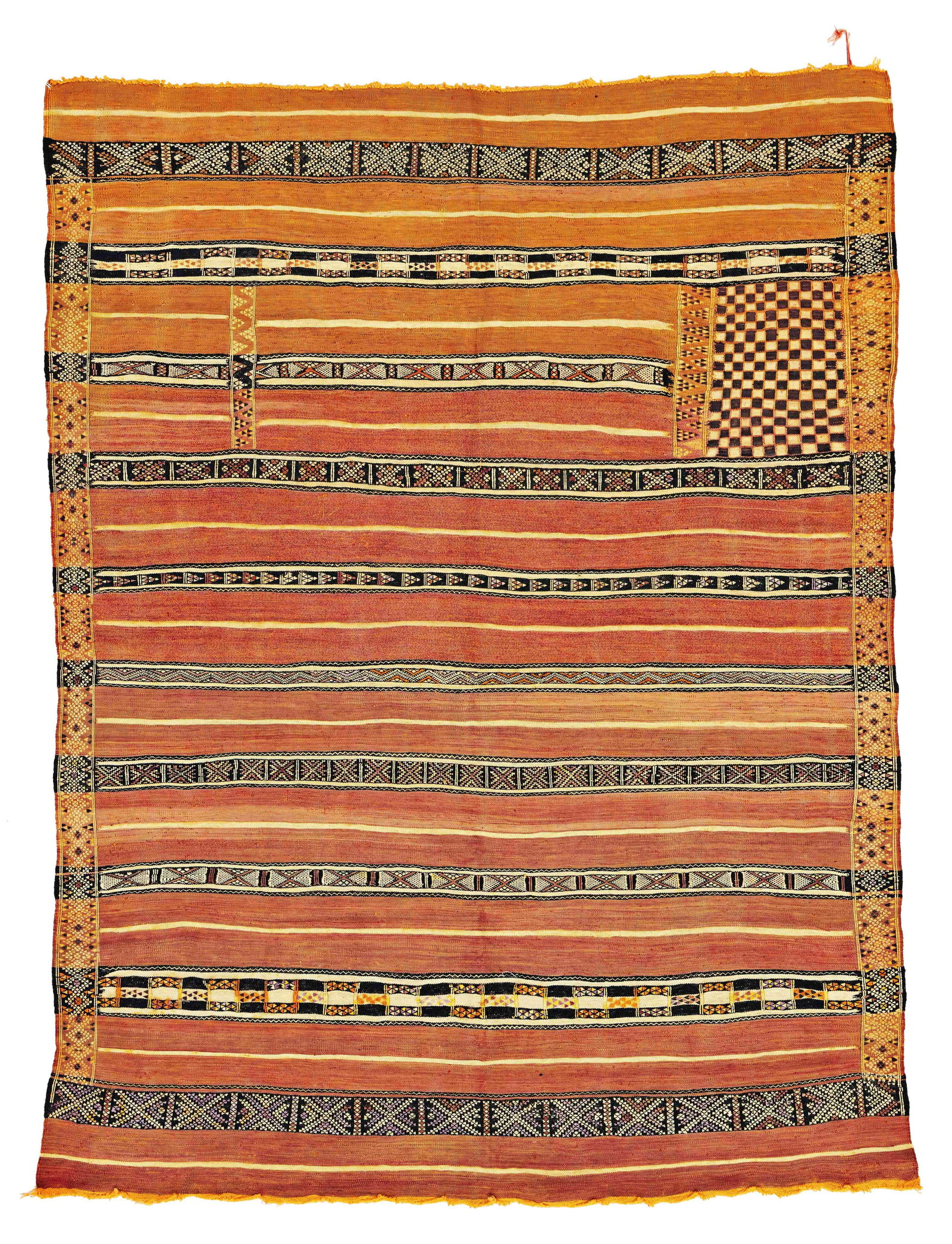 Moroccan Kilim with Silk (1 of 5)