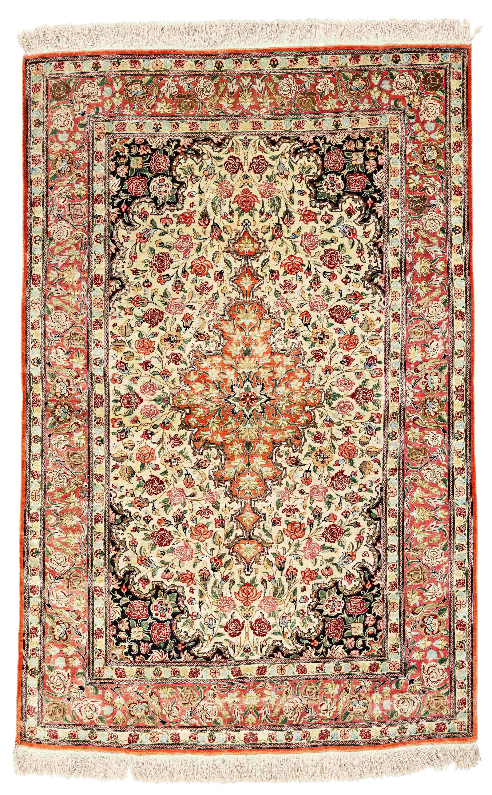 Silk Ghom Rug (1 of 6)