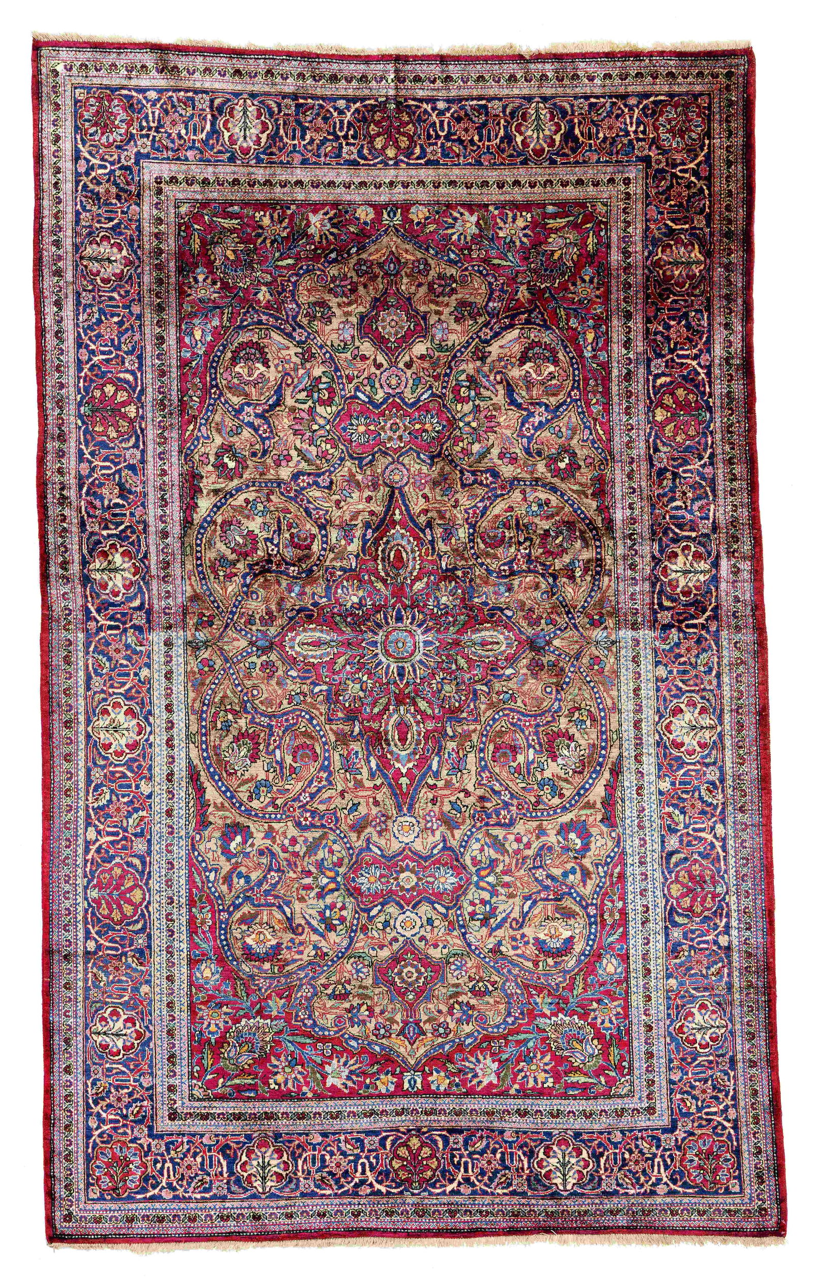 Silk Kashan Rug (1 of 6)